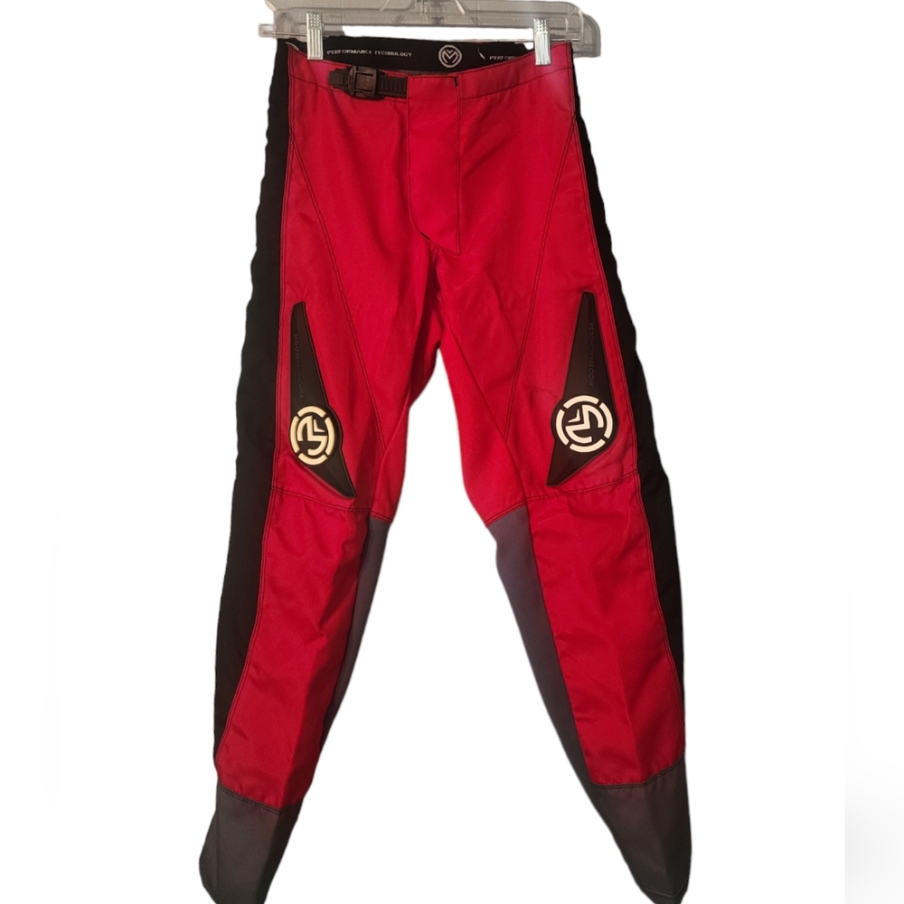 Moose Racing Size 28" Riding Pants Motocross OffRoad ATV Red-Black